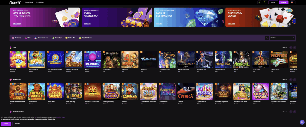 Welcome to Casiny Casino Your Ultimate Gaming Destination